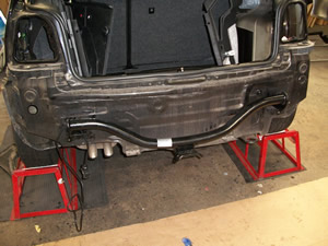 VW Golf towbar installation